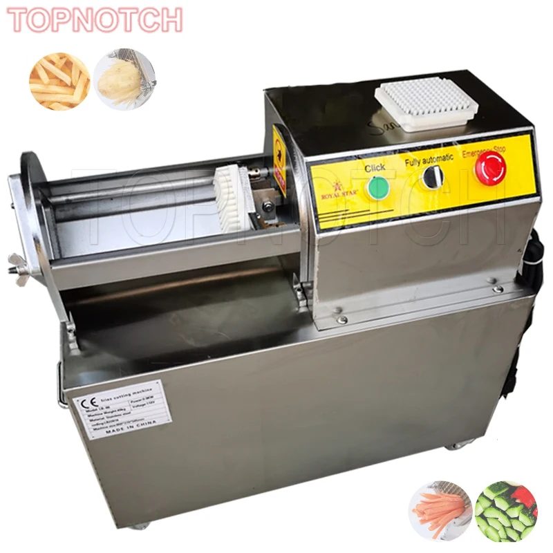 

Electric Vegetable Cutting Machine Strip Zucchini Potato Cutting French Fries Kitchen Accessories