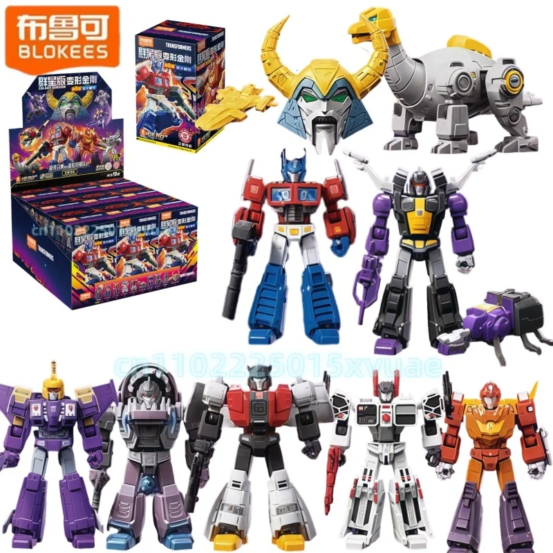 

Новые строительные блоки BLOKEES Transformers Star Edition, 8-е сращивание, модель мобильной игрушки Optimus Prime UNICRON HEAD, коллекционный подарок