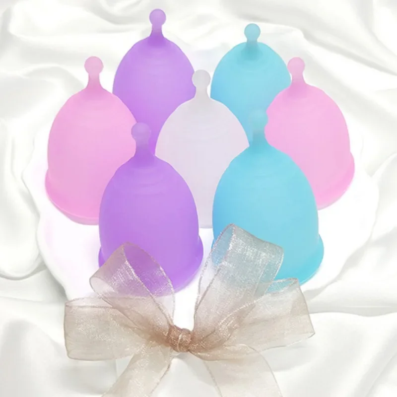 

Menstrual Sterilizing Cup Collapsible Silicone Cup Flexible To Clean Menstrual Cup Travel Camping Outdoor Cuidado Personal
