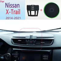 Magnetic Car Phone Holder Wireless Charger Wireless Charging Phone Stand For Nissan X-Trail T32 2014 2015 2016 2017 2018-2021