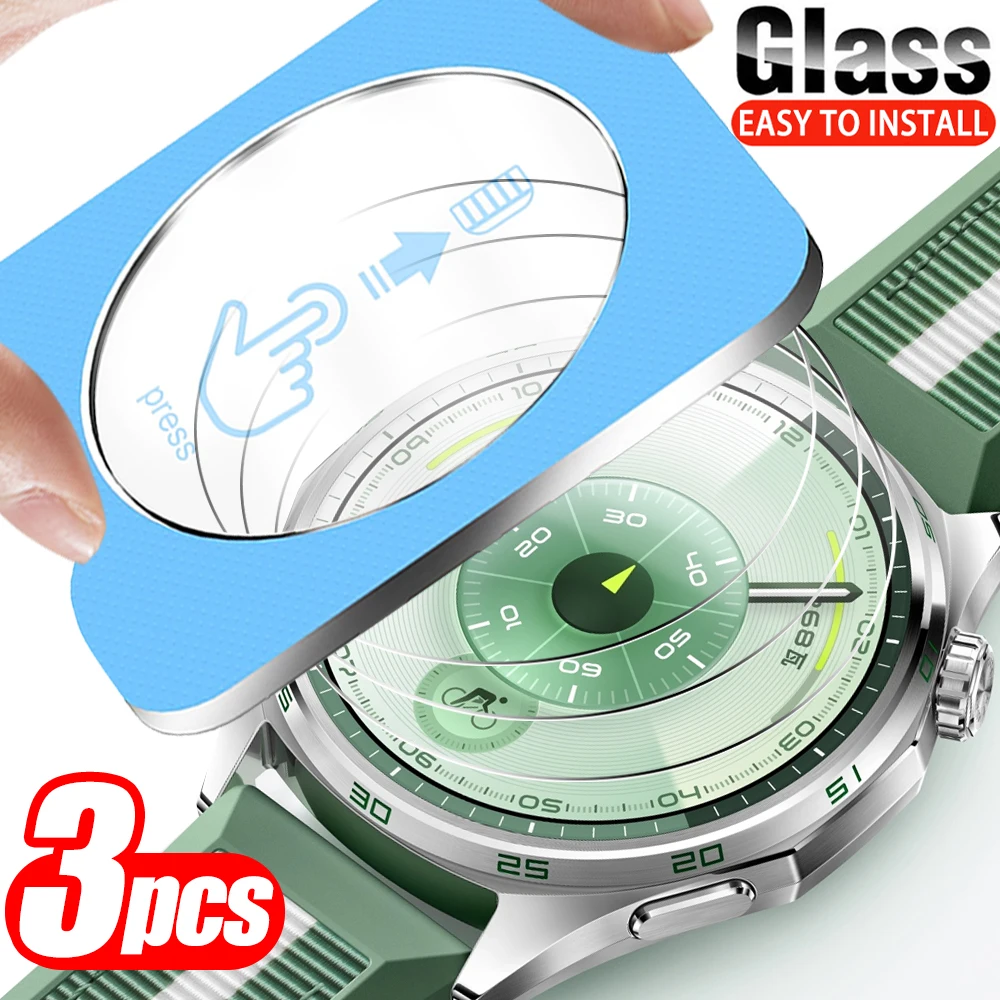 

Закаленное стекло с автоматическим выравниванием для Huawei Watch GT6 6Pro GT5 5 Pro 46/41/42 мм, защита от царапин, HD, прозрачные защитные пленки для экрана часов