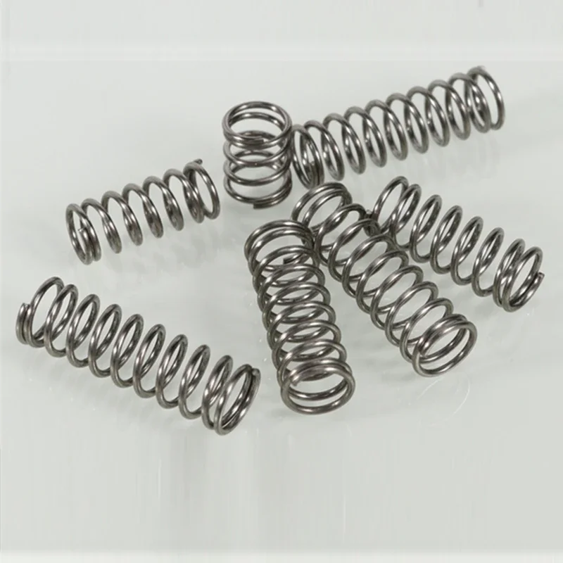 Cylidrical coil Compression Spring Rotor Return Compressed Spring Release Pressure Spring Steel Wire Diameter 1.6mm 65Mn