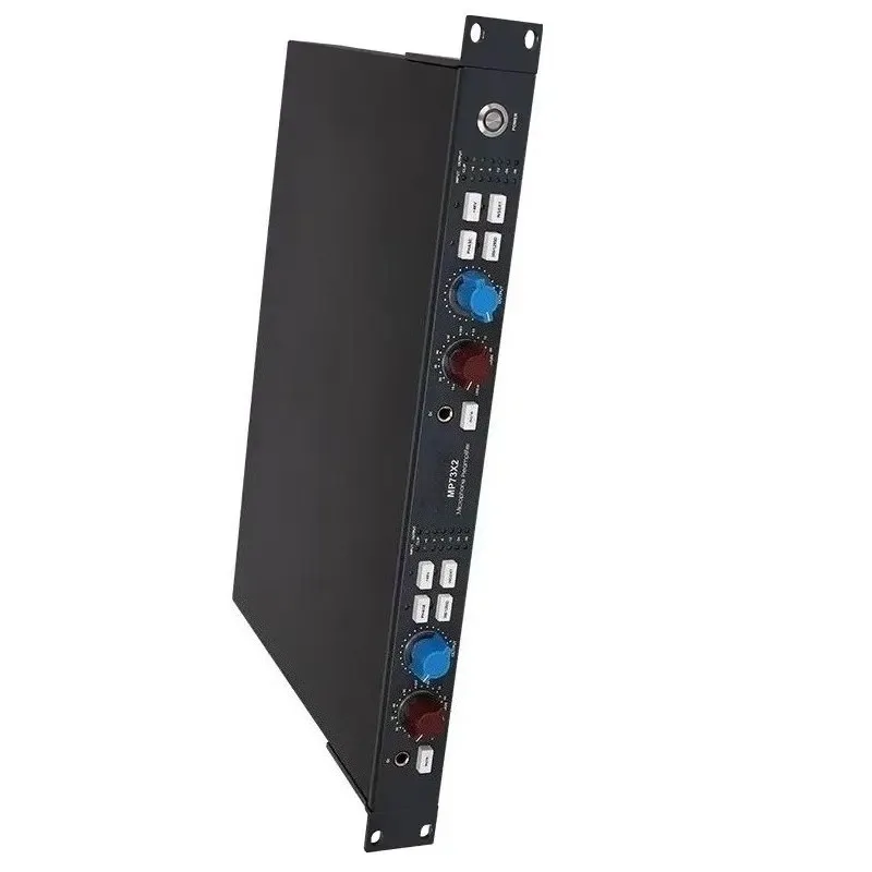Dual Channel Mic Amp MP73X2 for Vocal Recording,instrument and Digital or Analog Sound Resource Sing