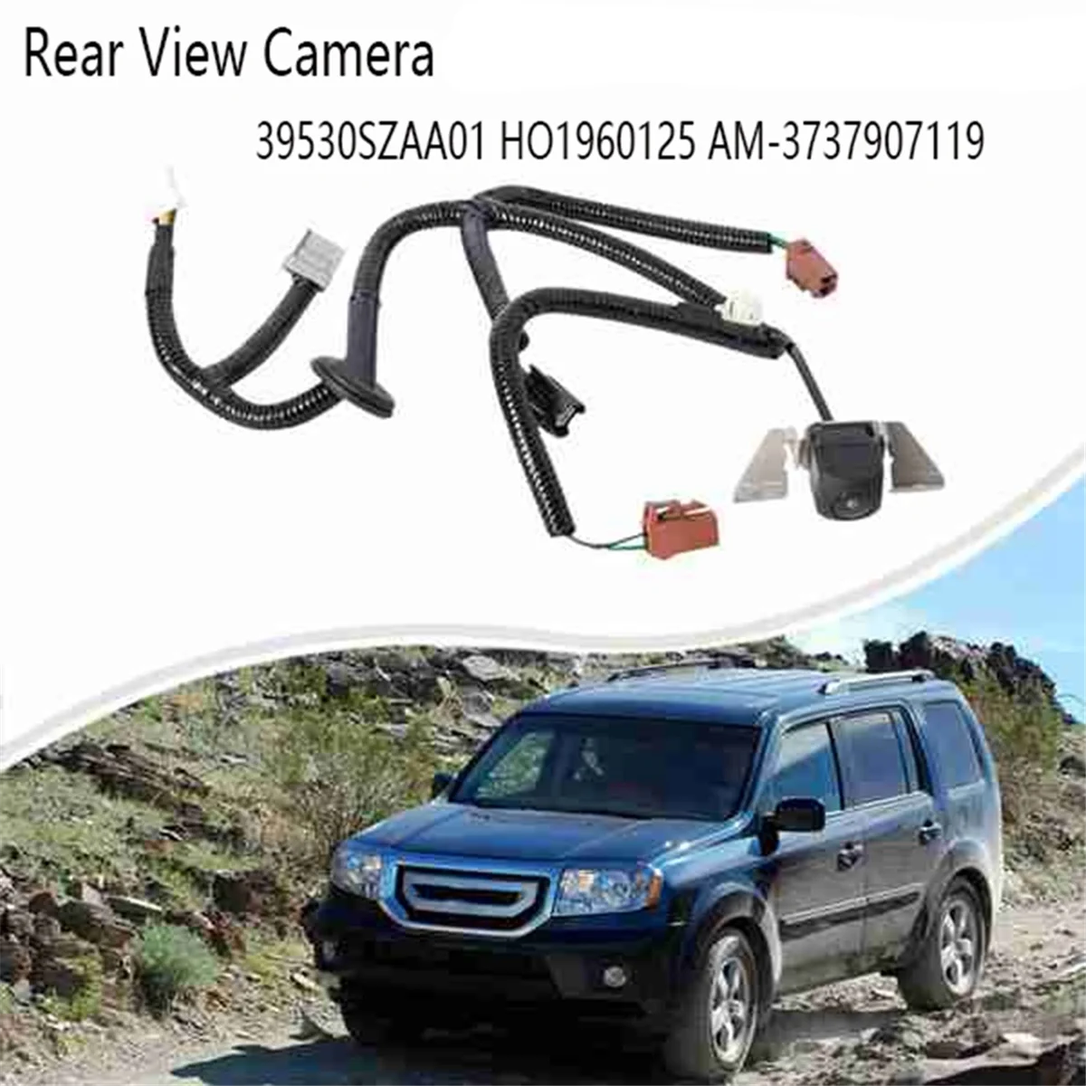 Rear View Camera for Honda Pilot 2009-2015 Reverse Backup Camera 39530SZAA01 HO1960125 AM-3737907119