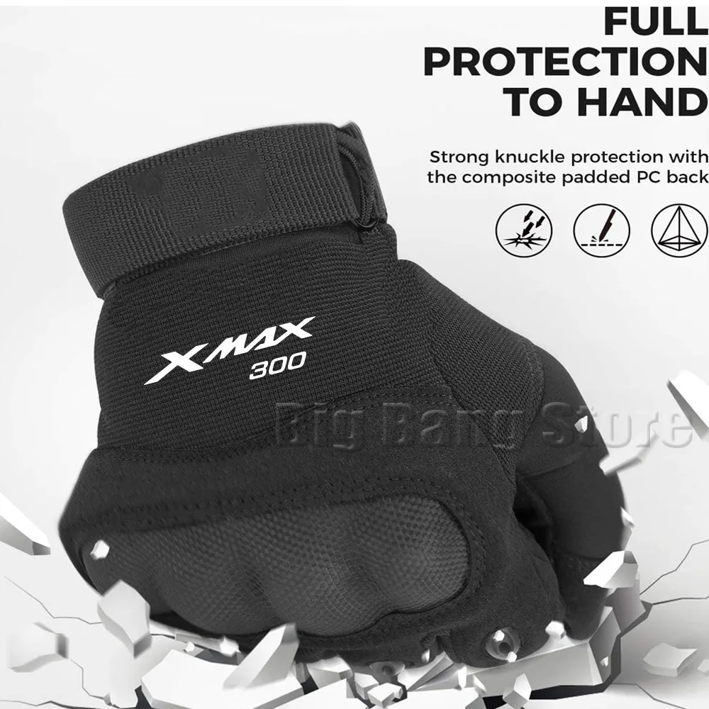 For XMAX 125 250 300 400 X-MAX400 XMAX300 2024 2025 Motocross Motorbike Motorcycle Off-Road Moto Racing Gloves