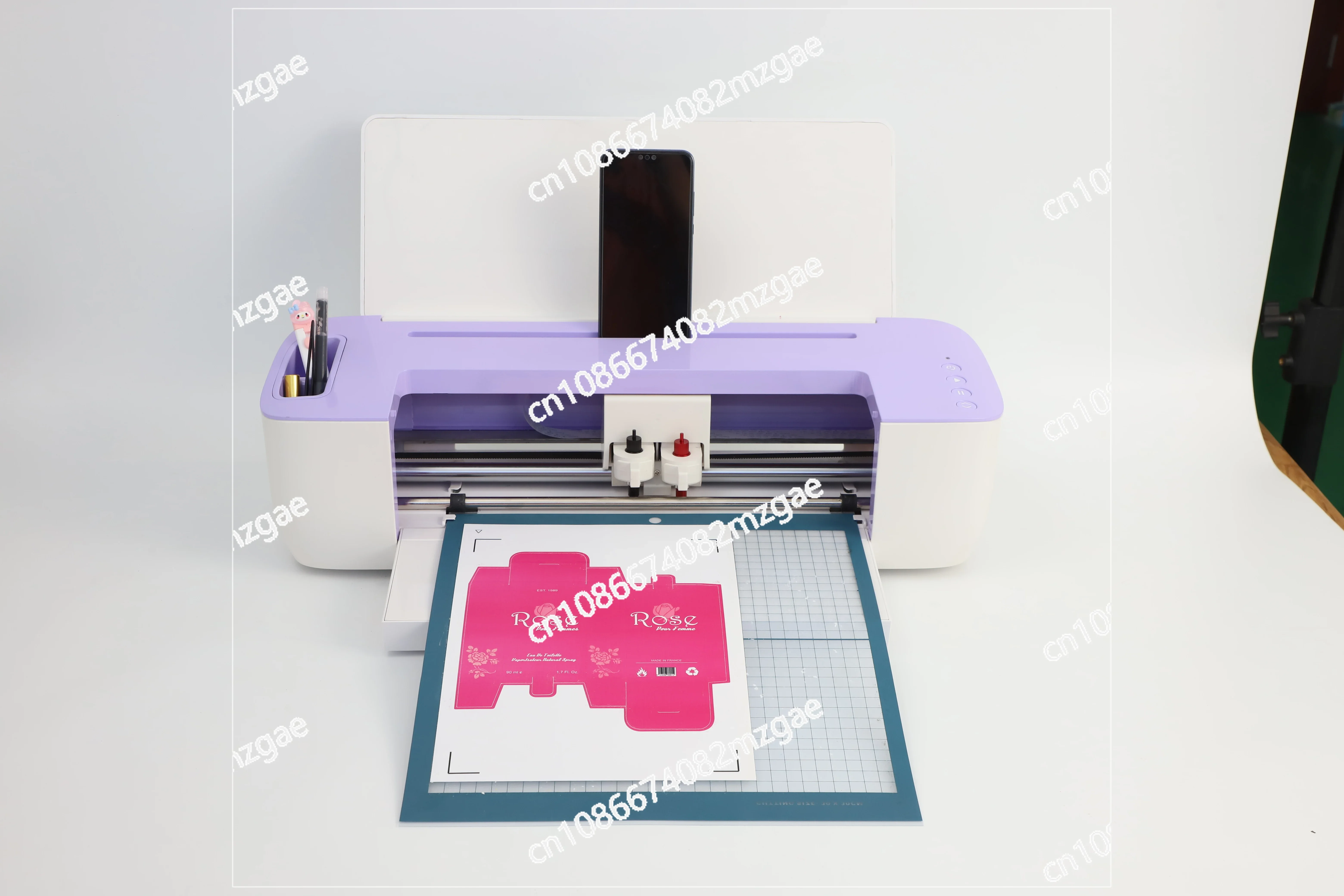 Hot Sale  Double Head Auto Contour   Vinyl Cutter Plotter Machine Mini Cutting Plotter with Bluetooth