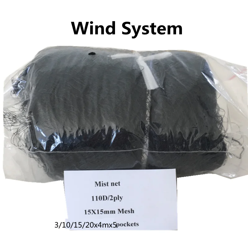 Orchard Bird Netting High Quality Deep Pockets Nylon 9X3M 5 pocket 15mm Mesh Hole Size Bird Airport Capture Net Bird Ne