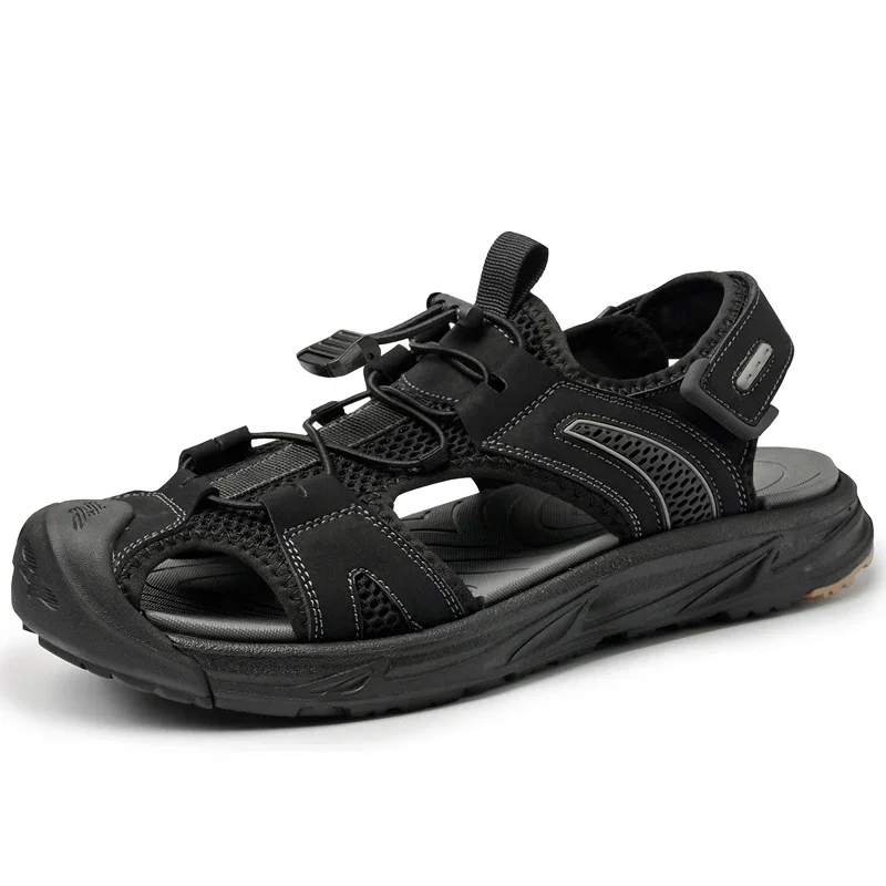 

2025Summer New Breathable Comfortable Lightweight High-Quality Closed-Toe Outdoor Beach Casual Sandals for Men38-45