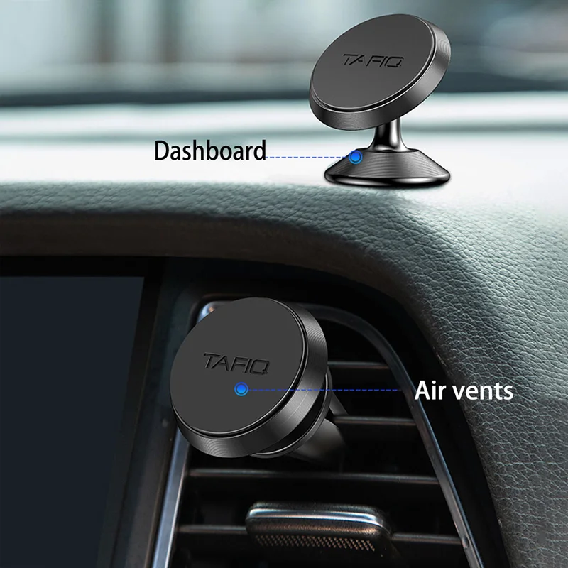 Magnetic Car Phone Holder Strong Magnetic Grip For iPhone Dashboard Holder Air Vent Grip Mount Universal Magnet Car Bracket