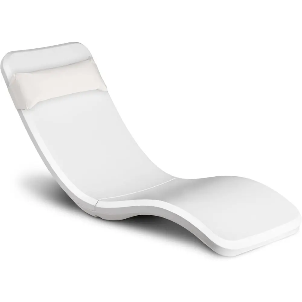 

Шезлонг - Водонепроницаемый и утяжеленный шезлонг-лежак - Мебель для улицы, бассейна или патио, в цвете Baja Shell