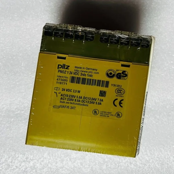 

1 шт. абсолютно новый 1 24 Vdc 3n/o 1n/c 475695 Быстрая доставка Совершенно новый оригинальный Spot Plc