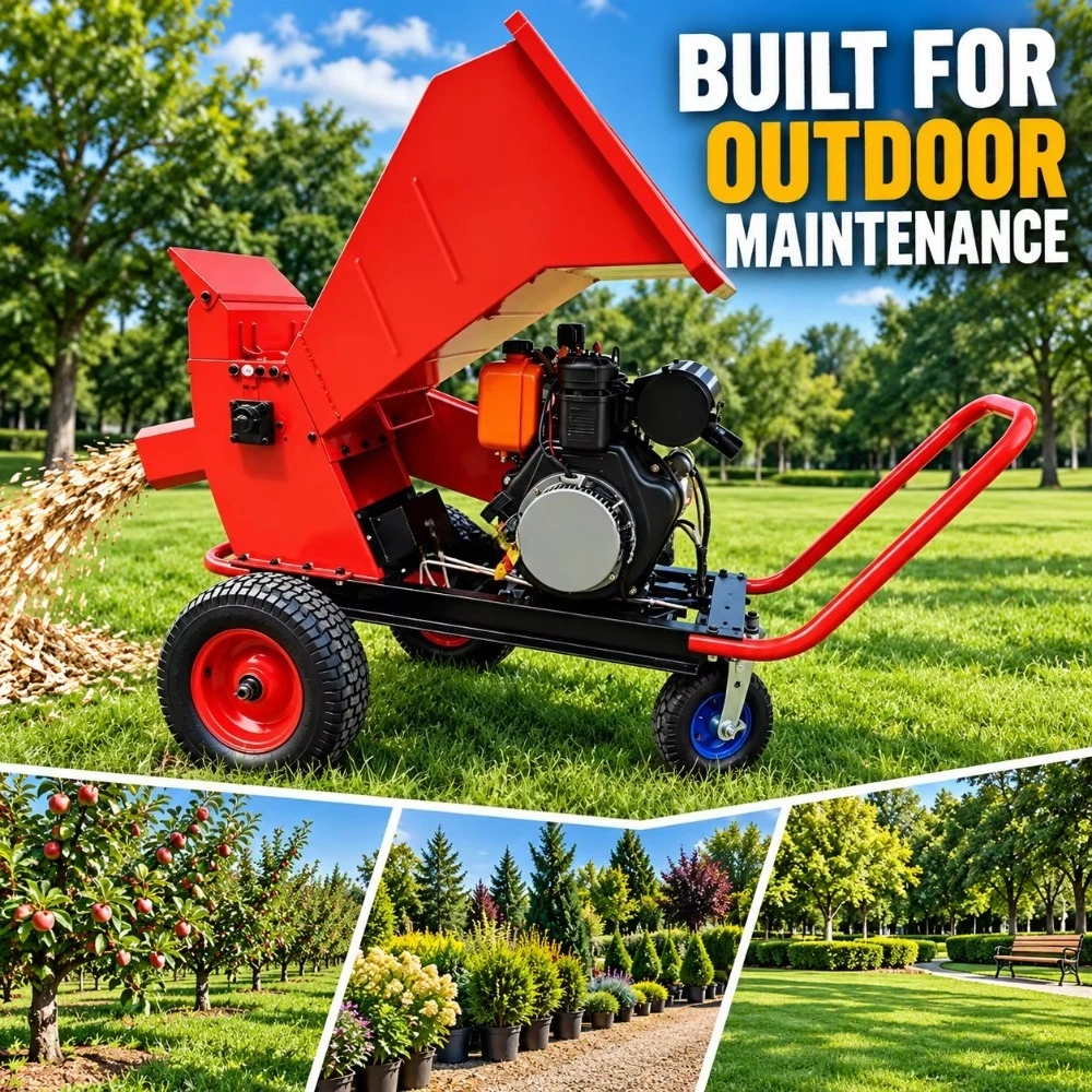 เครื่องย่อยกิ่งไม้ เครื่องย่อย - Garden Branch Shredder Wood Chipper บทวิจารณ์และราคา
