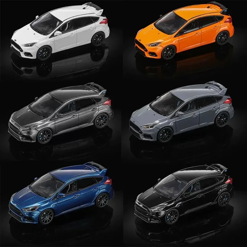 Turning Crush Diecast 1/64 Scale Focus RS Alloy Car Model Holiday Collection & Gift & Souvenir Display Toy