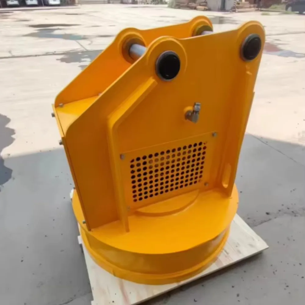 Top Quality Hydraulic Magnet Excavator Attachment Powerful Magnetic Attachment for Excavator Use Steel Scrap Fast Delivery