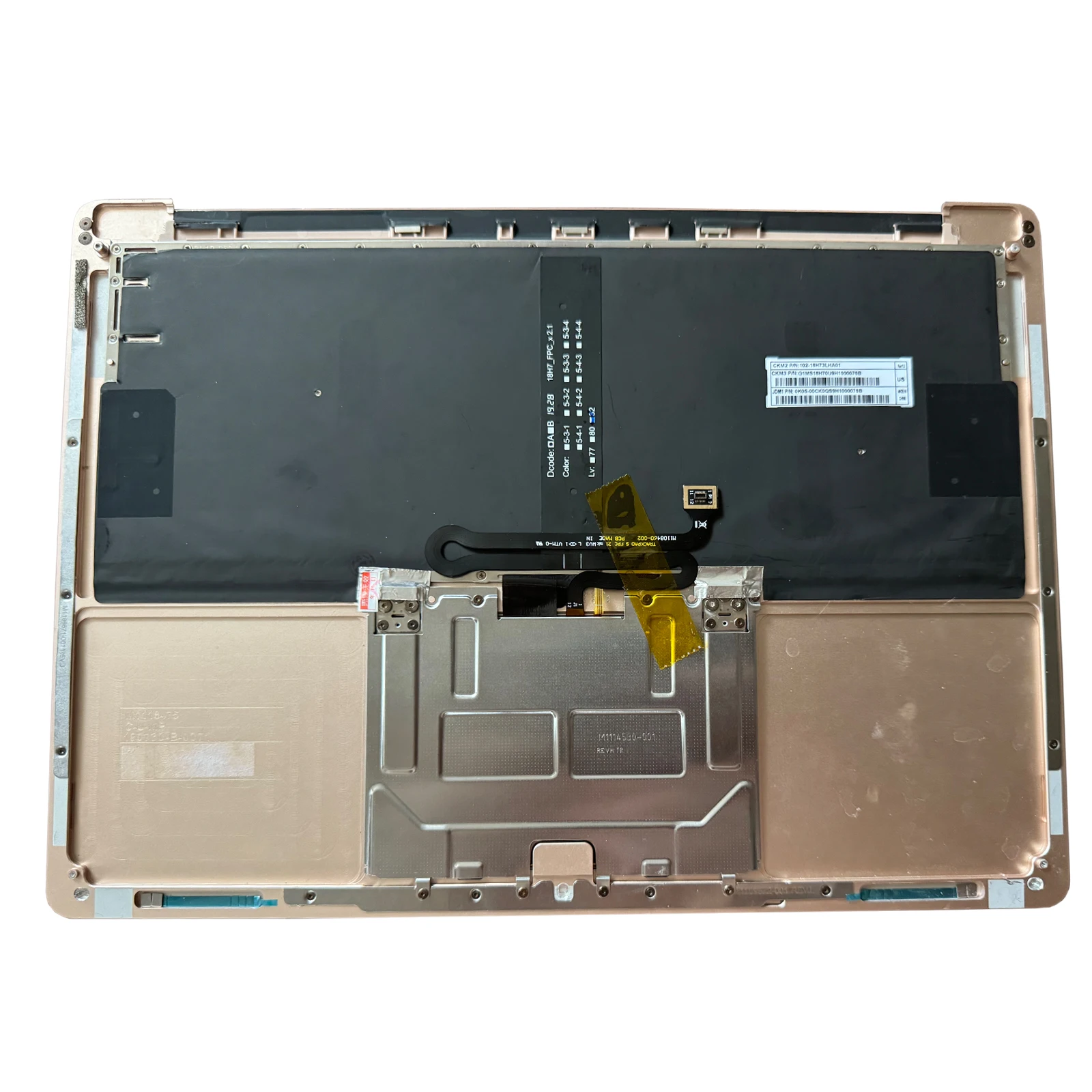 

Замена для ноутбука Surface 3, 4, 5, 1951 13,5 дюймов, ультратонкая полноразмерная клавиатура для ноутбука с упором для рук и сенсорной панелью, клавиатура с подсветкой