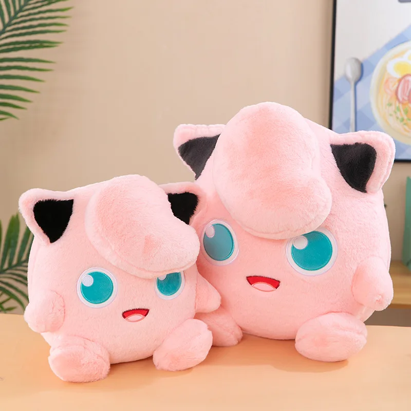 25-40cm Lovely Plush Jigglypuff Doll Soft Stuffed Pokémon Jigglypuff Plush Toy Anime Pokémon Pillow Children's Birthday Gifts