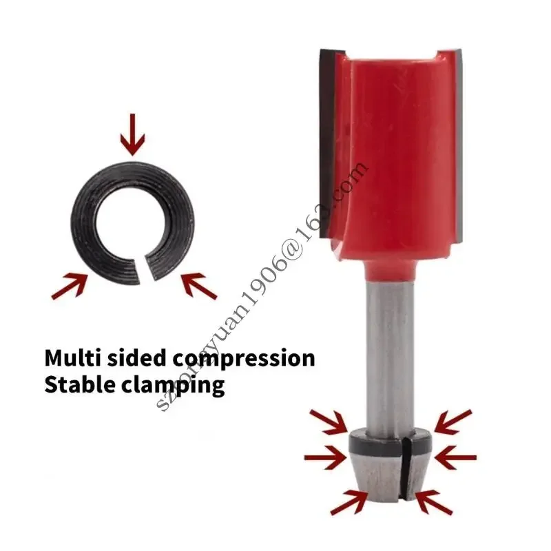 Đầu bộ điều hợp bộ định tuyến 6PCS chuyên nghiệp được chế tạo từ hợp kim chống mài mòn cho các hiệu suất đáng tin cậy trong ứng