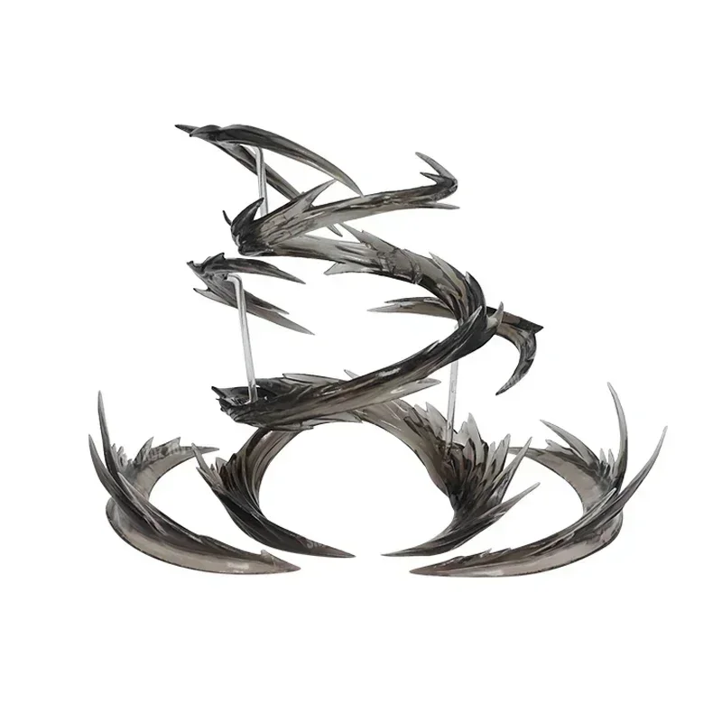 Op voorraad Wervelwind Vlam Ijs Speciale effecten Model Ornament Speelgoed Beweegbare figuur Luffy DIY Accessoires Standbasis Wind Bevroren - afbeelding 1