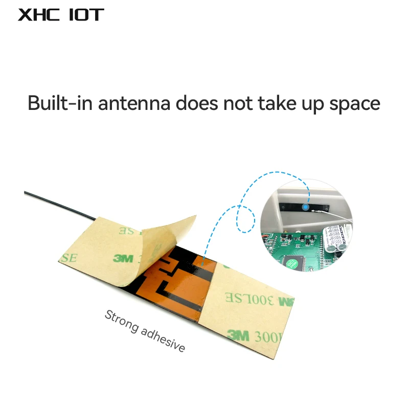 10 قطعة/الوحدة 433 ميجا هرتز PCB هوائي FPC هوائي سلسلة XHCIOT بناء في هوائي متعدد الاتجاهات 2-3dbi Lora IPEX IPX هوائي