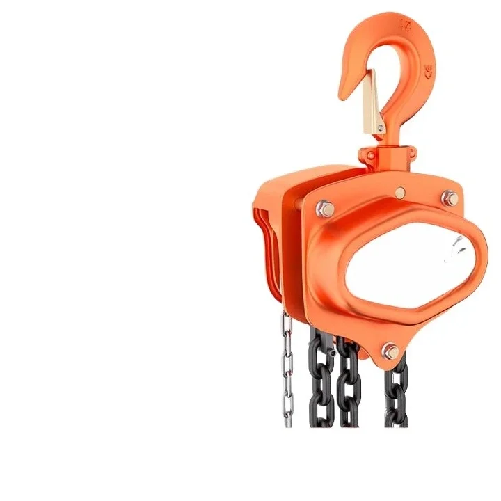 Hand hoist 1T reverse chain manual triangle small 2/3/5/10 tons crane hoist