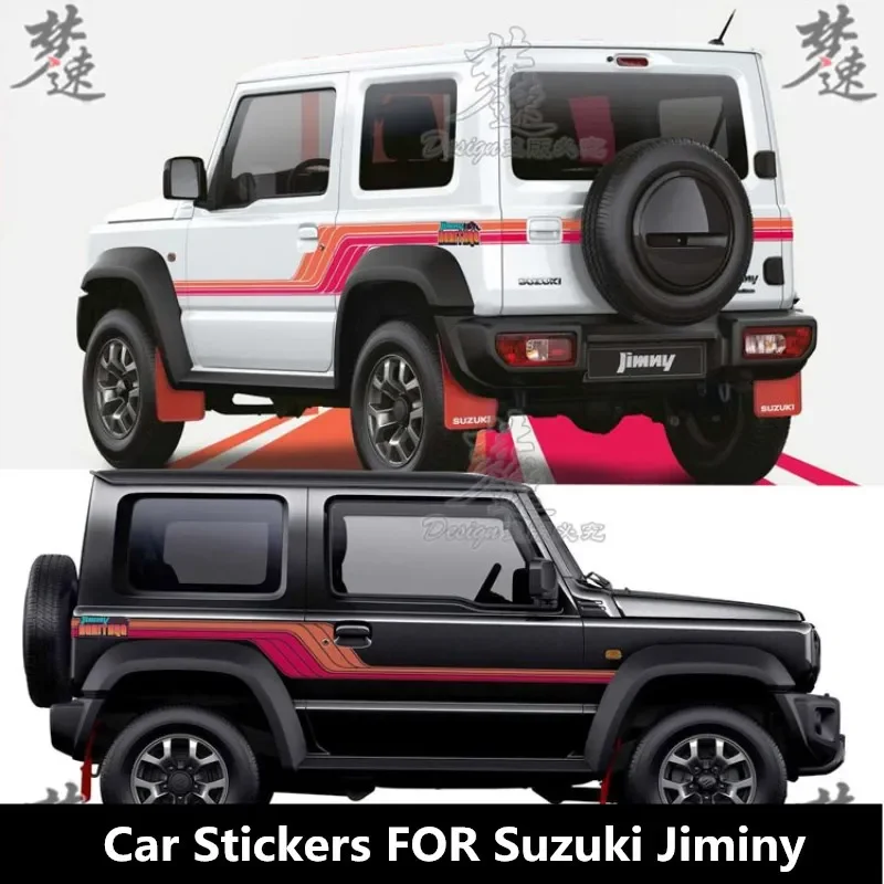 

Car Stickers FOR Suzuki Jiminy 2023 Special edition fashion custom sports film accessories