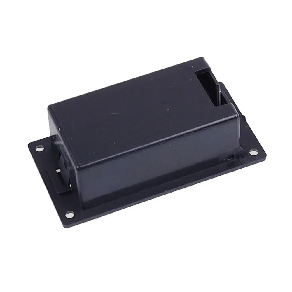 9V Guitar Bass Active Pickup Battery Box Plastic Black Acoustic Guitar Battery Box Replacement Instruments Parts Accessories