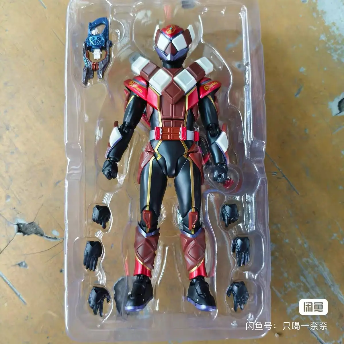 

Bandai Original Genuine Figure Kamen Rider Gavv Model Kit SHF Kamen Rider Valen Chocodon Collection Ornaments Figure Model Toys