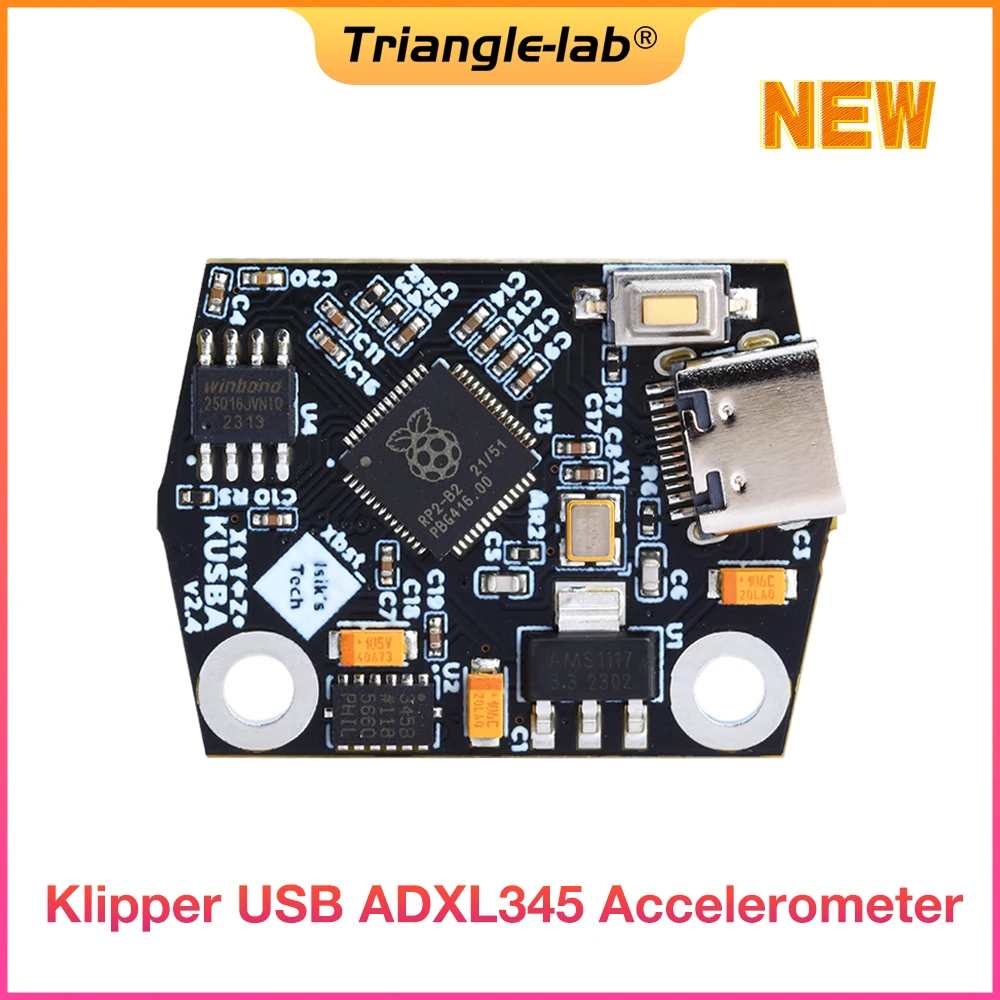 R Trianglelab Klipper USB ADXL345 Accelerometer kilpper Input Shaper auto-calibration usb interface 3D Printer