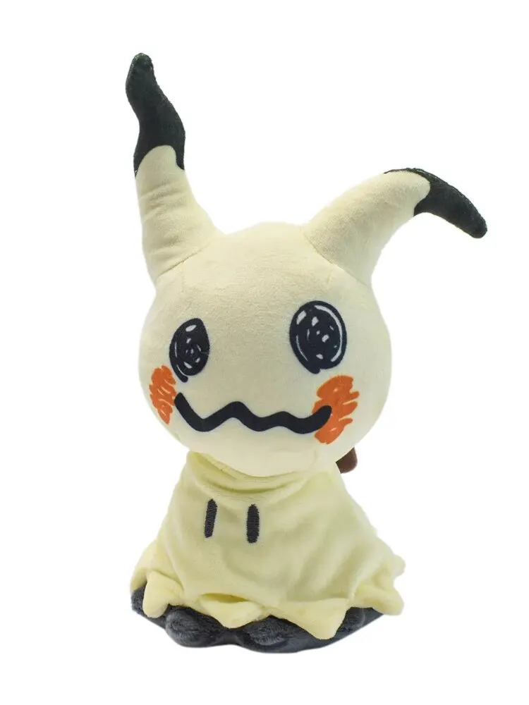 Mimikyu Eevee Gefülltes Plüschtier, Geburtstagsgeschenke für Kinder, Weihnachten, Anime-Charakterpuppen, 17,8 cm