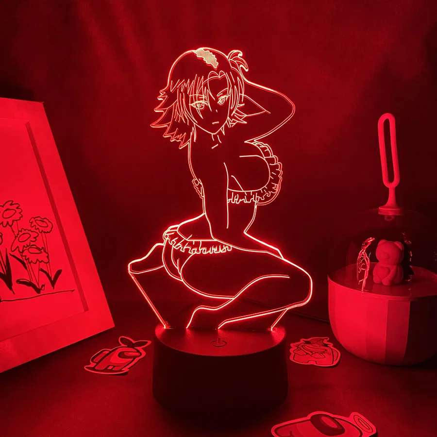 Veilleuses néon LED 3D pour fille bikini sexy, lampe à lave Otaku, décoration de table de chevet, cadeau d\'anniversaire pour ami, chambre de femme