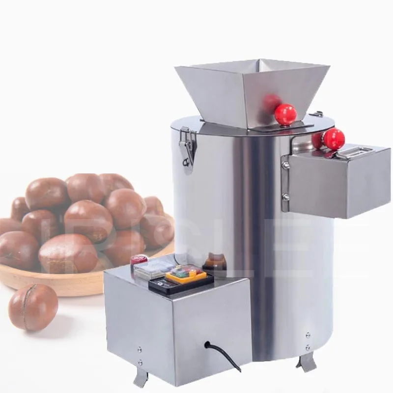 

220V 550W Electric Chestnut Sheller Commercial Automatic Chestnuts Peeling Machine