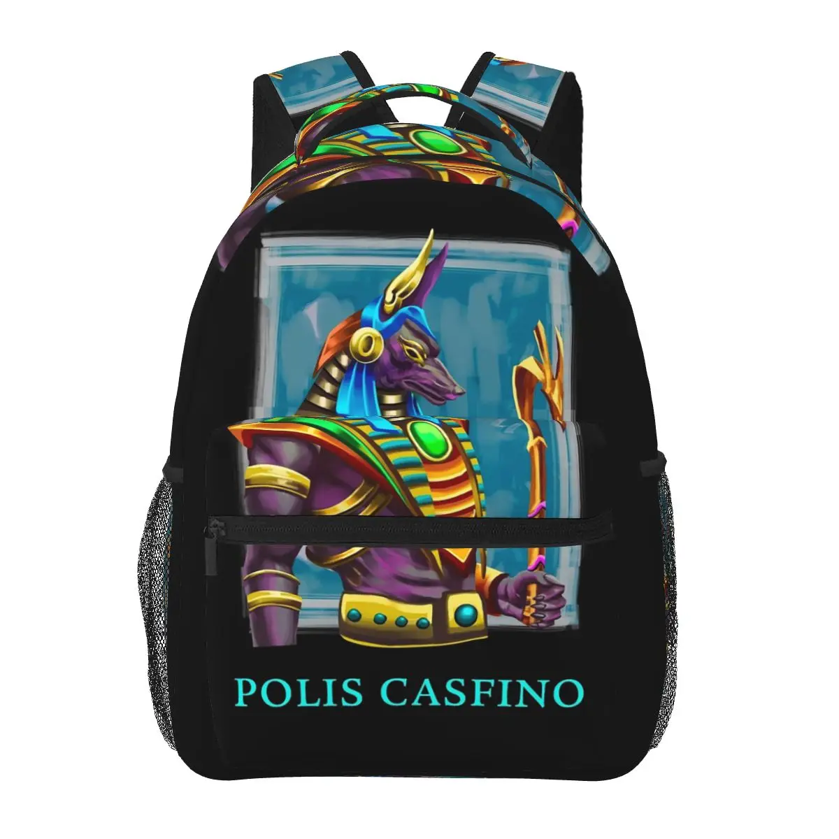 

Anubis Ancient Egyptian God Backpacks Boys Girls Bookbag Children School Bags Travel Rucksack Shoulder Bag Large Capacity
