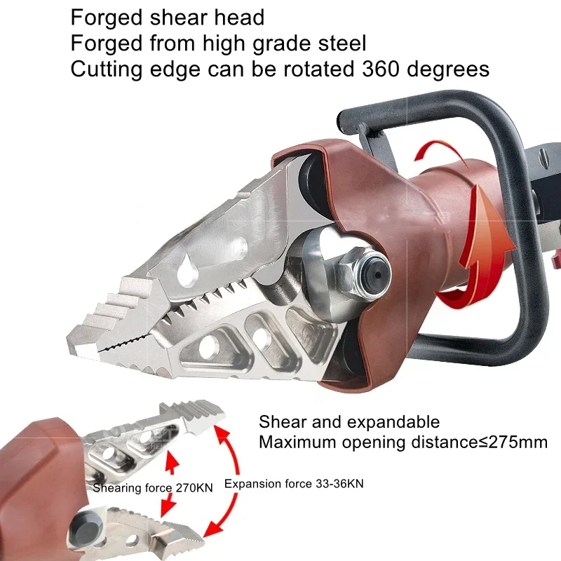 Портативный ручной гидравлический резак, расширяющиеся плоскогубцы, набор инструментов для ручного разрушения, набор инструментов для разрушения охранной двери, расширитель
