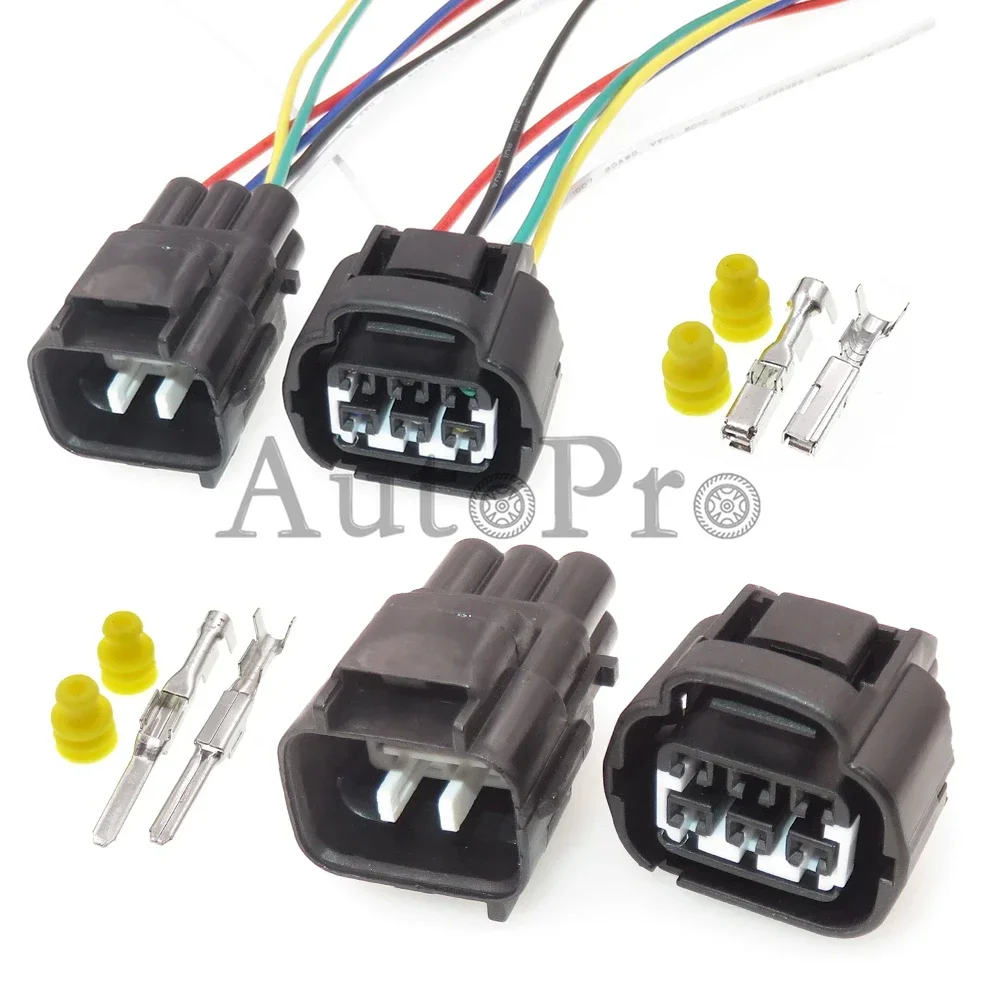 1 Set 6 Hole Auto Accel Throttle Pedal Plug AC Assembly MG641107-5 MG651104-5 Car Socket For Toyota 641107-5 651104-5