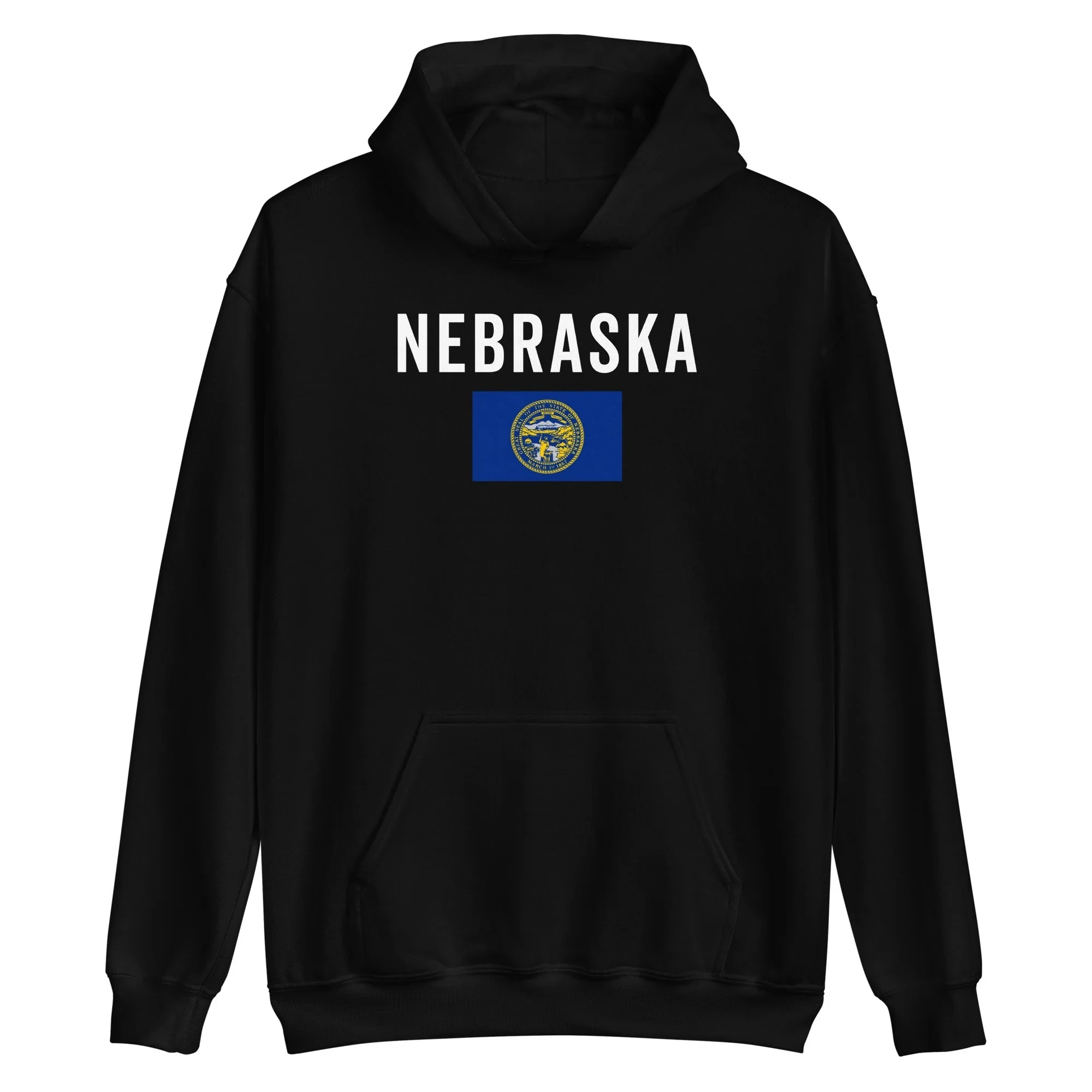 

Nebraska State Flag Hoodie Men's and Women's Long Sleeve Sweatshirt Pullover Sportswear Men Clothing Y2k Tops Vintage Streetwear