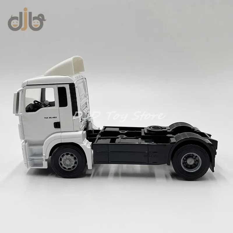 1:32 Diecast Metal Truck Model Toy Man TGS 26.480 Semi-Trailer Tractor Vehicle For Collection