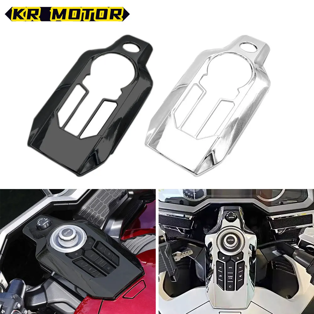 

For Honda GoldWing GL1800 F6B Motorcycle Center Console Switch Panel Cover Decoration Accessories Fit GL 1800 F6B DCT 2018-2023