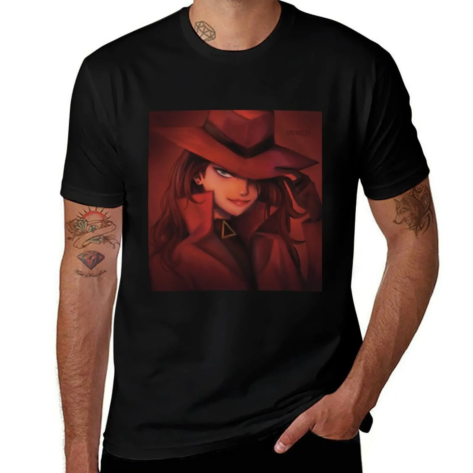 

Carmen Sandiego T-Shirt man t shirts for men casual g man t shirts for men t shirt man cotton T-Shirt