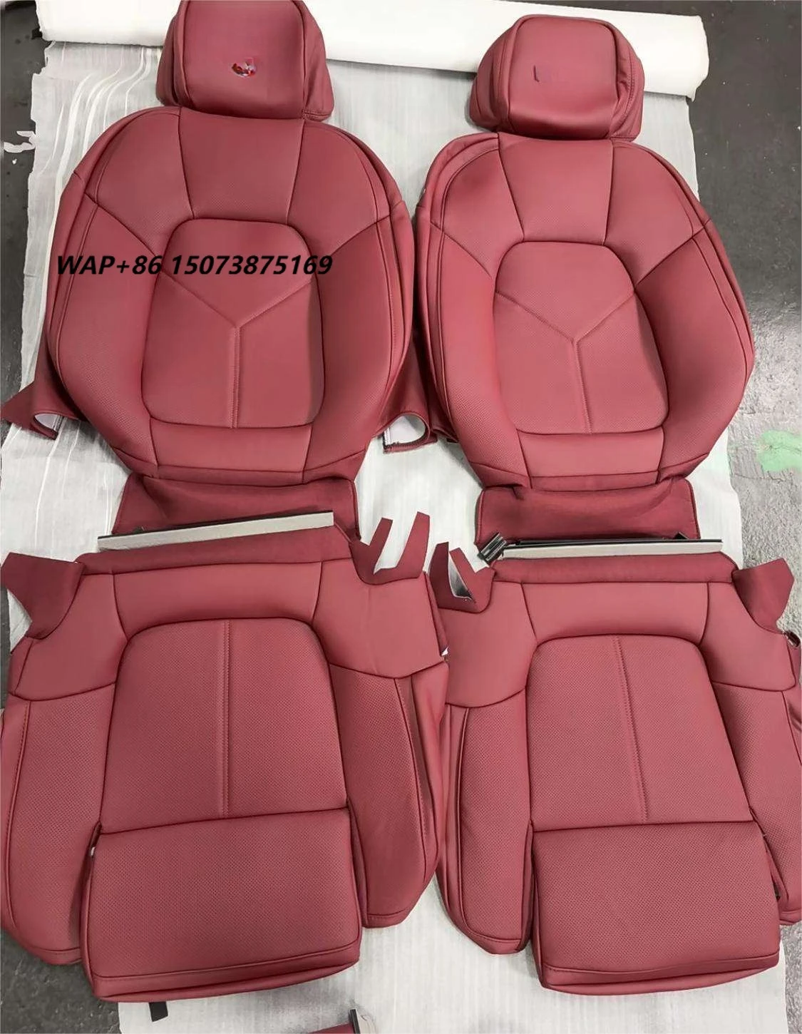 Factory For Luxury Full Set Seat Cover Cowhide Seat Cover for Taycan Panamera Maycan 718 911