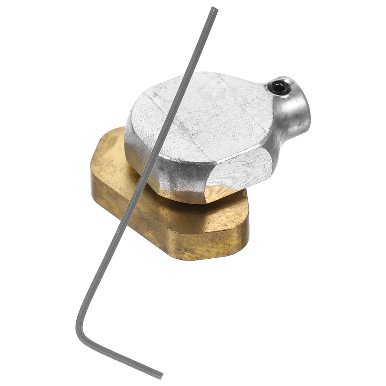 ล้อหมุนแบบปรับได้รูปช้าง 2 ชิ้น สำหรับเครื่องสักลาย ทำจากโลหะผสมคุณภาพสูง พร้อมประแจขนาด 0.9 มม. สีทอง