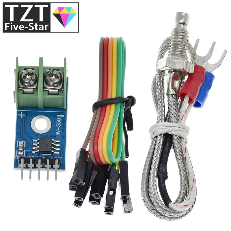 TZT  MAX6675 Module + K Type Thermocouple Thermocouple Senso Temperature Degrees Module for arduino