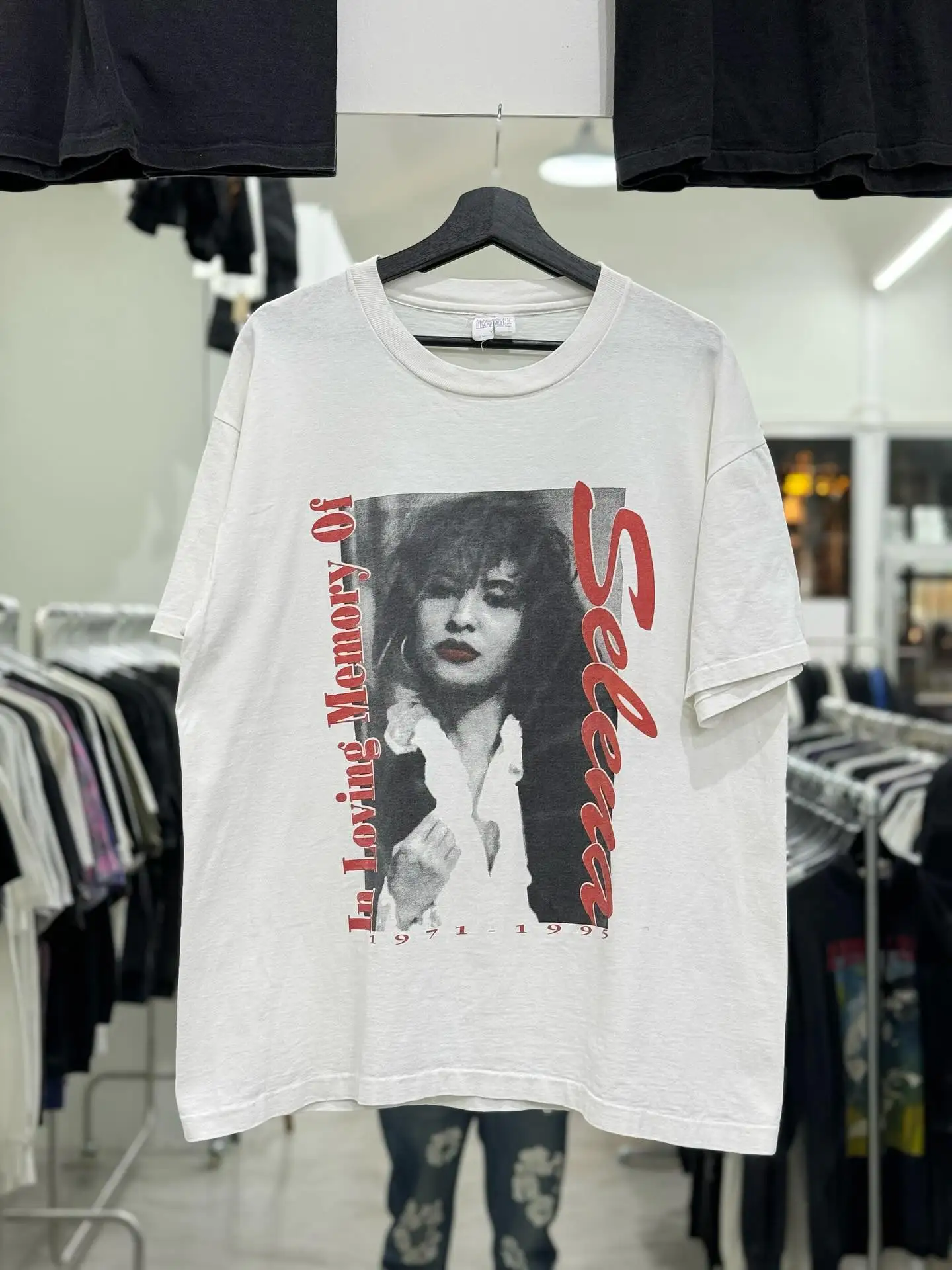 セレナトリビュート伝説の歌手ノスタルジックアート半袖tシャツユニセックス春2026ファッションレトログラフィックtシャツ