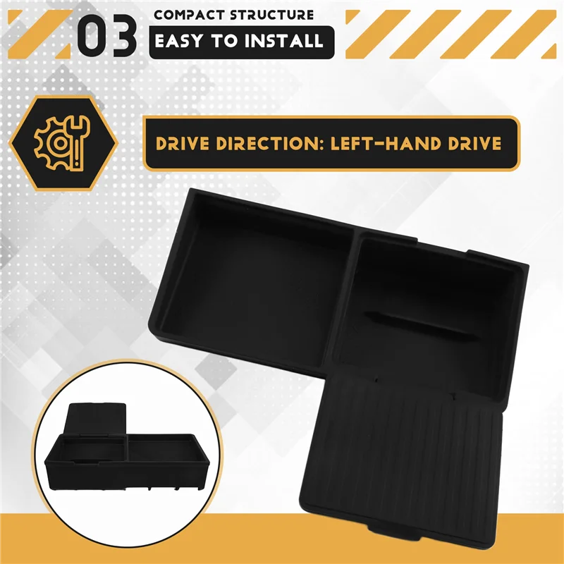 EYFL-Car شاشة التحكم المركزية صندوق تخزين خلفي مناسب لخزان 500 Hi4-T شاشة السيارات الخلفية صندوق السيليكون LHD #6