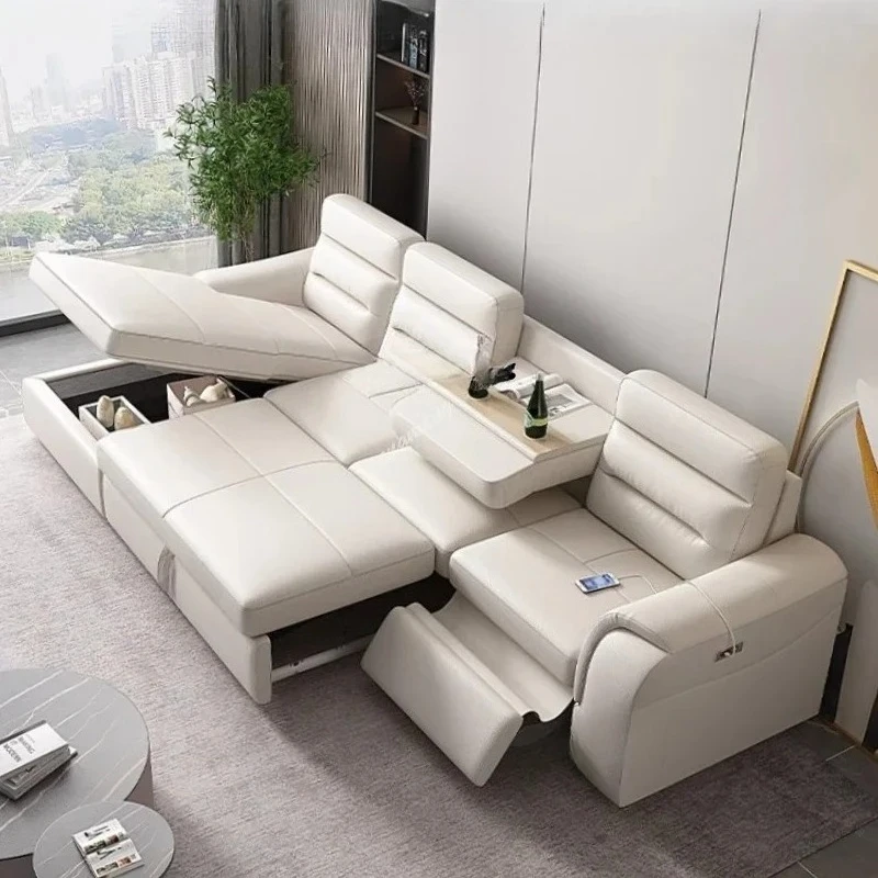Extendeble Recliner Sofas Storage Armchairs Electric Design Sofas Lazy Apartment Sillas Para Sala De Estar Home Accessories