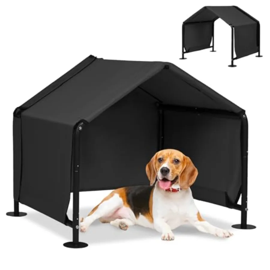 

Dog Shades for Outside - Outdoor Dog Canopy for Dogs 29.5"x25.6"x25.6" Outdoor Dog Shade Shelter Pet House Waterproof Pet Canop