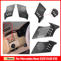 Car Styling Speaker Cover A2106800639 Car Dashboard Air-Vent Speaker Grill Cover for Mercedes Benz W210 E320 E430 E55 1996-2002