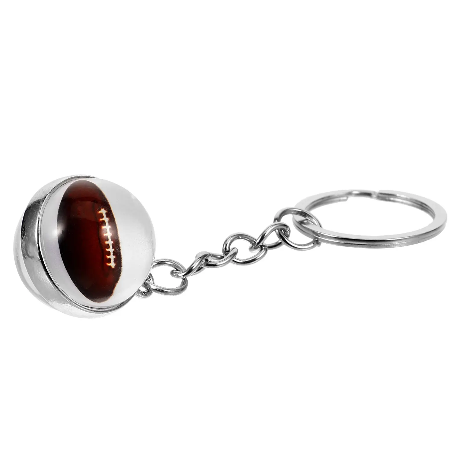 Sport Ball Key Chain Pendant Lightweight Sturdy Key Holder Bag Pendant Sports Keyring Creative Decoration for Car Keys Home Keys