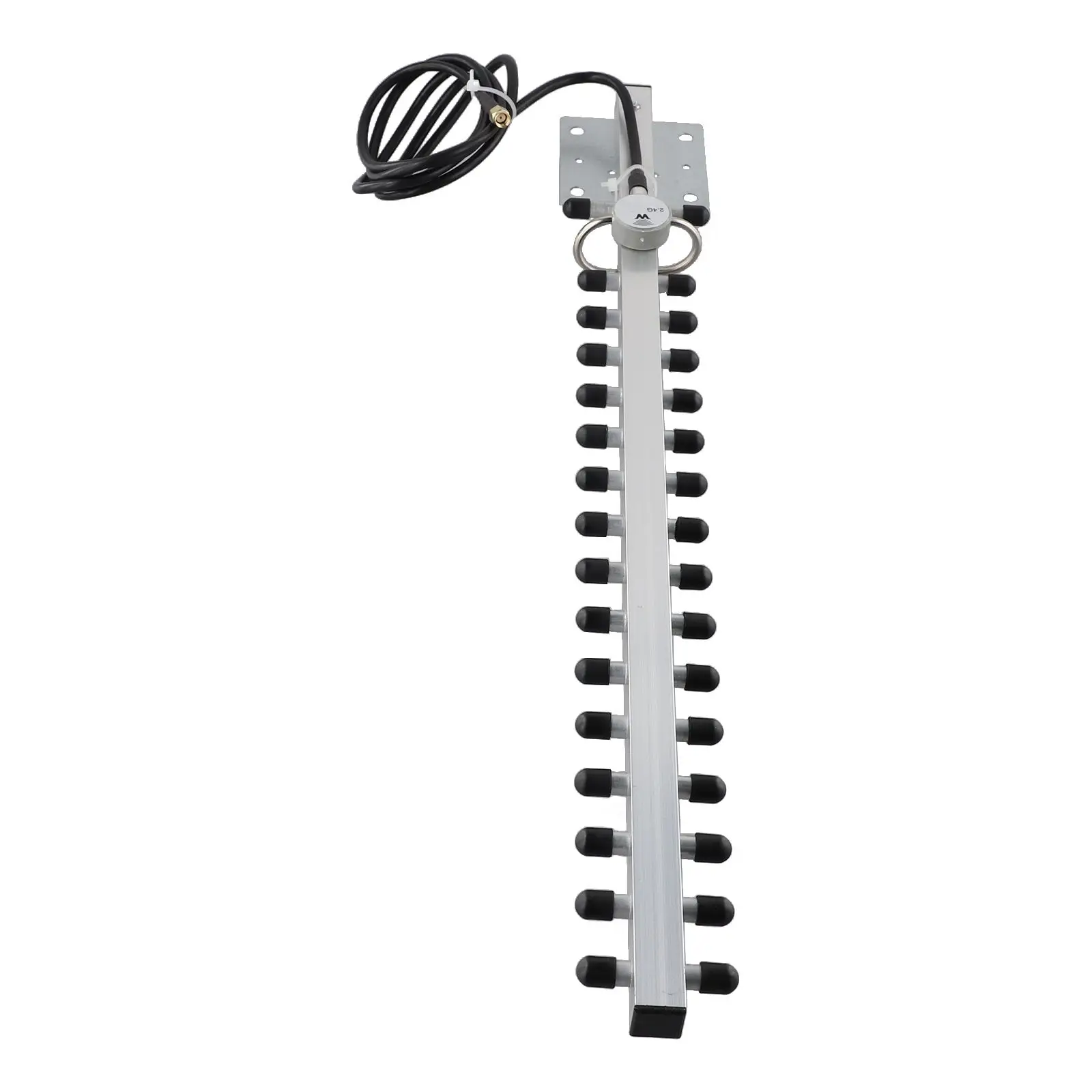 

Sturdy And Practical Antenna 150cm Black Compatible With Modems GHz WiFi Antenna Outdoor Directional Signal Silver