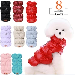 Winter Warm Dog Turtleneck Soft Cotton Coat Pey Jacket for Small Medium Dog Cat Clothes French Bulldog Outfit Chihuahua Costumes