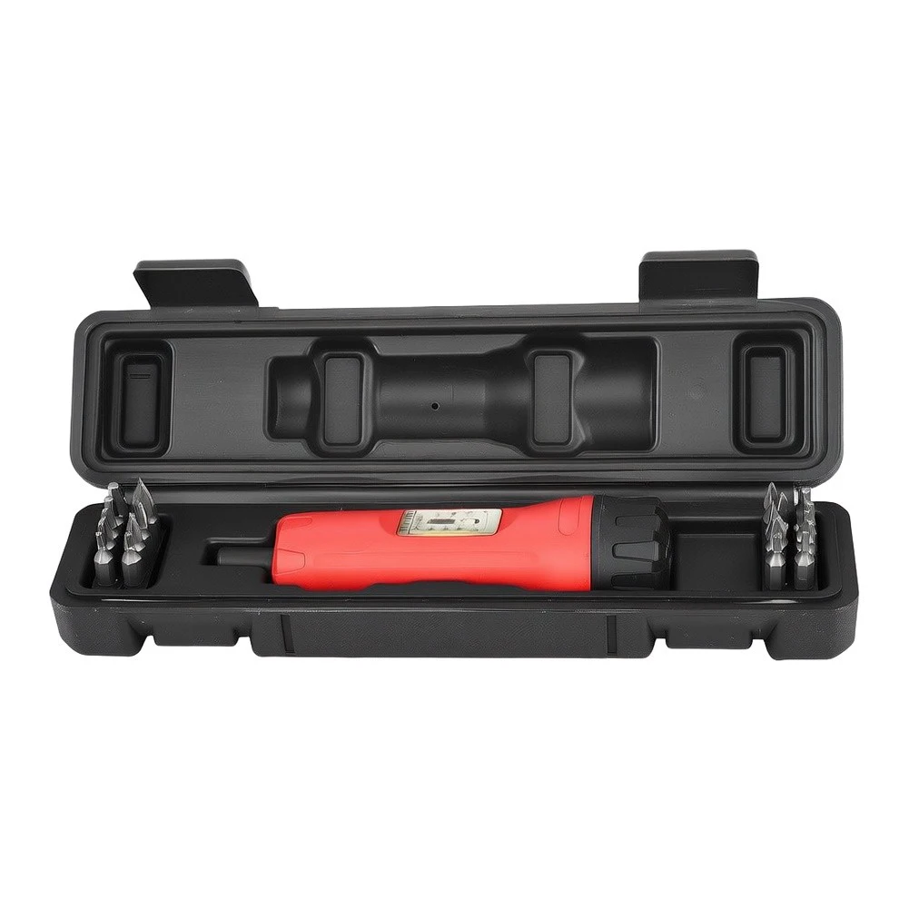 21PCS Adjustable Torque Screwdriver 10-70 In.lb With Magnetic Bit Holder For Automotive Repair And Cabinet Assembly Tool Kit